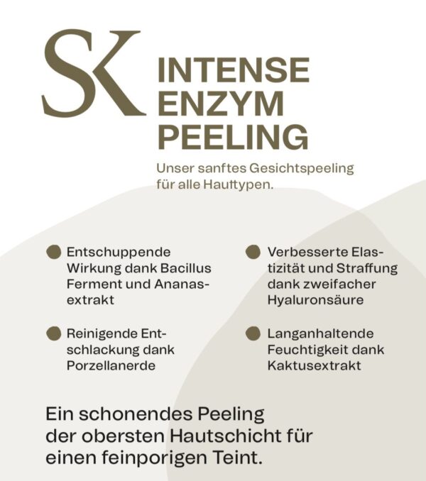 INTENSE ENZYM PEELING – SUSANNE KHAN SKINCARE - Image 2
