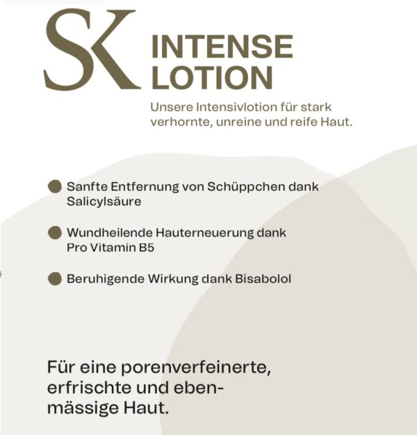 INTENSE LOTION – SUSANNE KHAN SKINCARE - Image 2