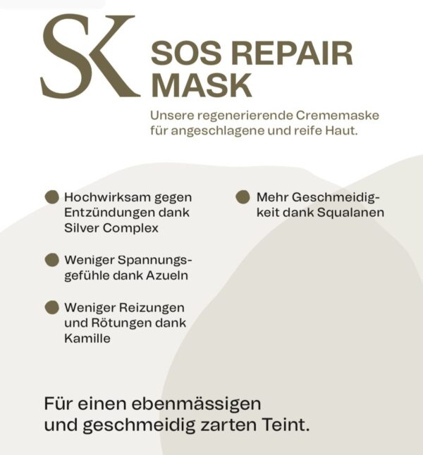 SOS REPAIR MASK – SUSANNE KHAN SKINCARE - Image 2